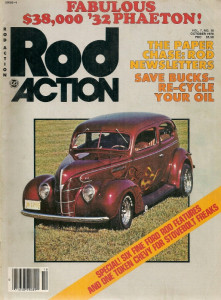 ROD ACTION 1978 OCT - KILLER DEUCE PHAETON, ARNCO OIL REFINER, 32 CHEVY 5-W